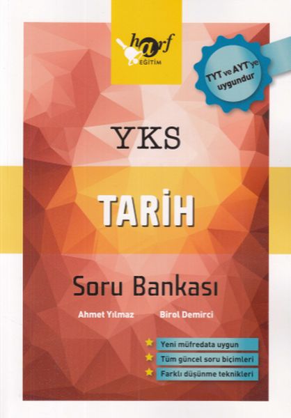 Harf Eğitim YKS Tarih Soru Bankası Yeni