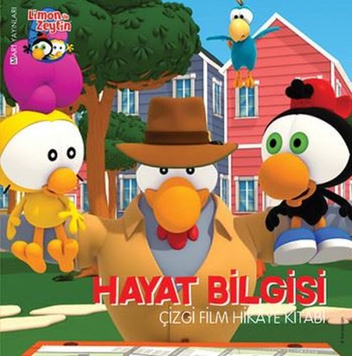 Limon ile Zeytin  Hayat Bilgisi Çizgi Film Hikaye Kitabı