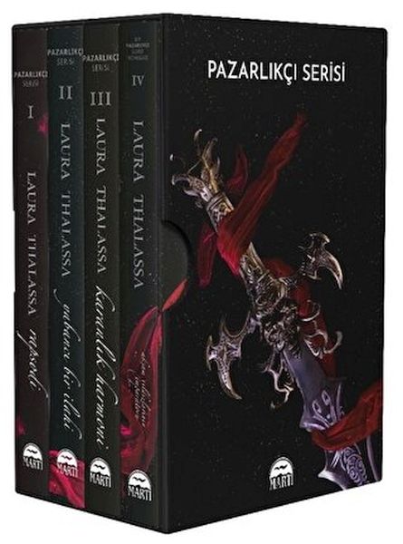 Pazarlıkçı Serisi 4 Kitap Kutulu Ciltli