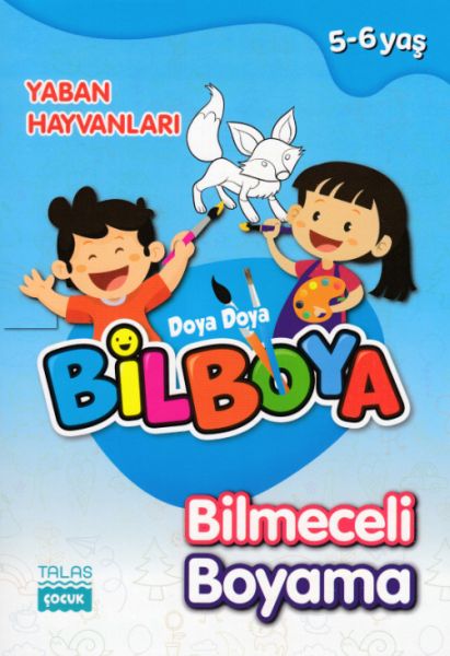 Doya Doya Bil Boya  Bilmeceli Boyama Yaban Hayvanları  56 Yaş