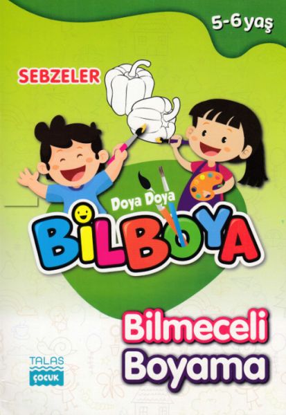 Doya Doya Bil Boya  Bilmeceli Boyama Sebzeler  56 Yaş