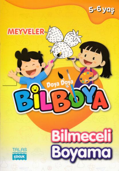 Doya Doya Bil Boya  Bilmeceli Boyama Meyveler  56 Yaş