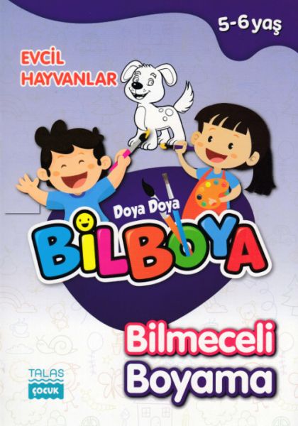 Doya Doya Bil Boya  Bilmeceli Boyama Evcil Hayvanlar  56 Yaş