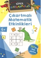 Çıkartmalı Matematik Etkinlikleri  Süper Kahramanlar