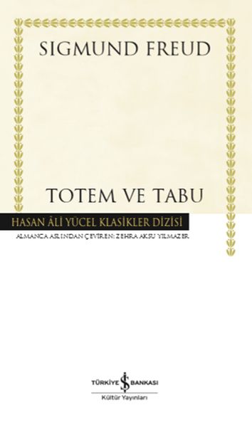 Totem ve Tabu  Hasan Ali Yücel Klasikleri Ciltli