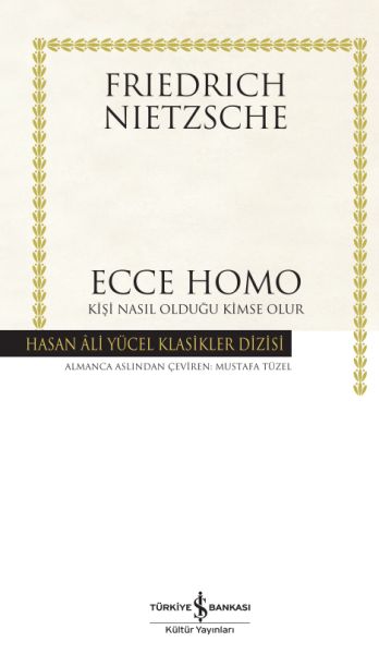 Ecce Homo  Hasan Ali Yücel Klasikleri Ciltli