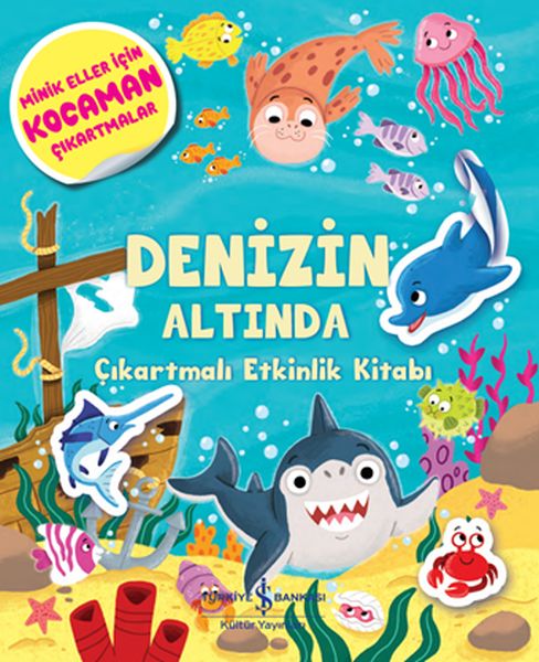 Denizin Altında  Çıkartmalı Etkinlik kitabı