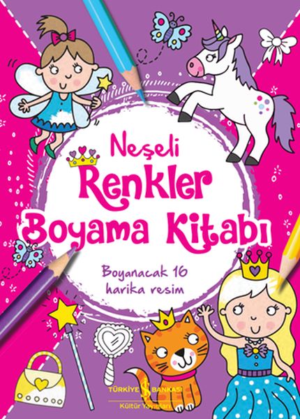 Neşeli Renkler Boyama Kitabı