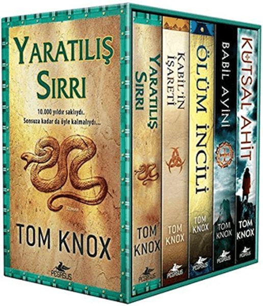 Tom Knox Macera Gerilim Serisi Kutulu Özel Set 5 Kitap