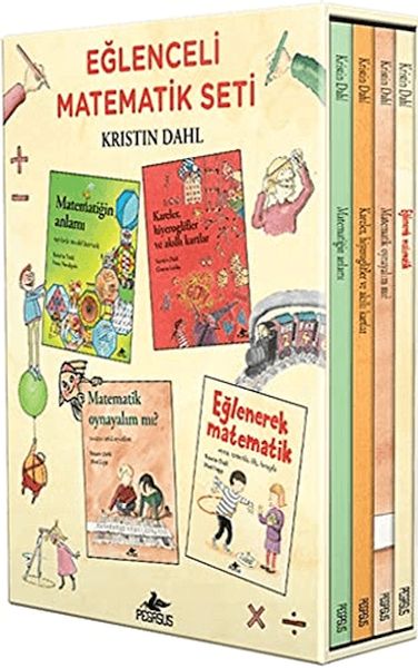 Eğlenceli Matematik Kutulu Özel Set 4 Kitap