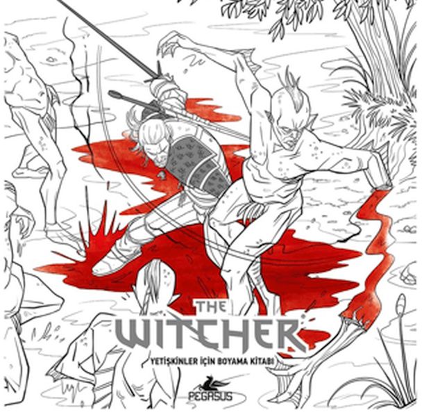 The Witcher Yetişkinler İçin Boyama Kitabı