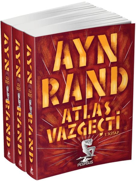 Atlas Vazgeçti 3 Kitaplık Set