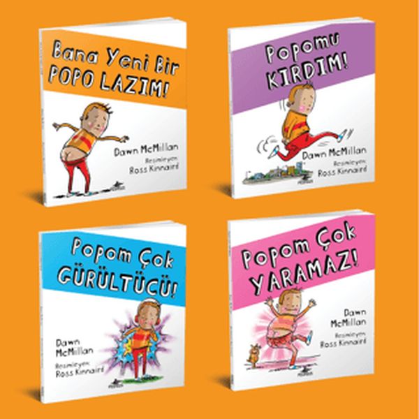 Bana Yeni Bir Popo Lazım Serisi  4 Kitap