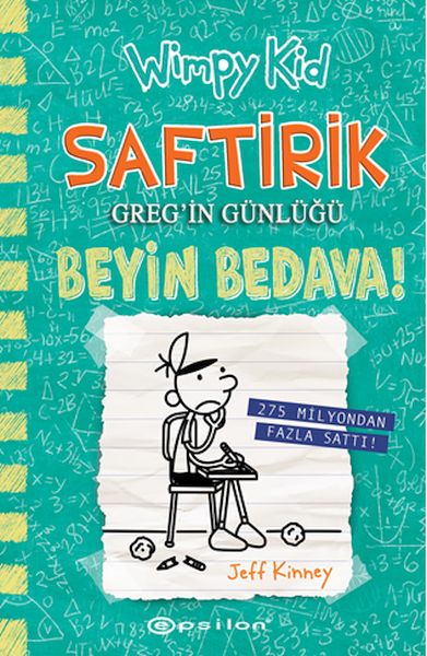 Saftirik Greg’in Günlüğü 18 Beyin Bedava Ciltli