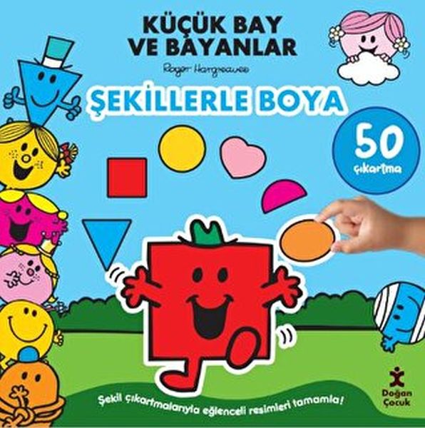 Küçük Bay ve Bayanlar Şekillerle Boya