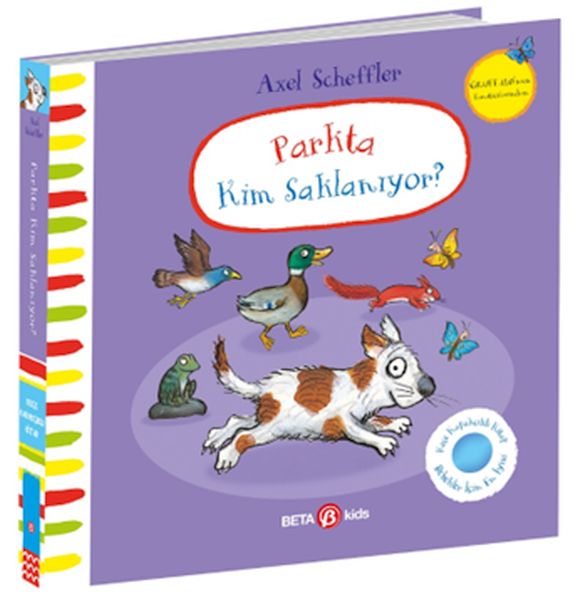 Parkta Kim SaklanıyorAlex Scheffler Keçe Kapakçıklı Kitap