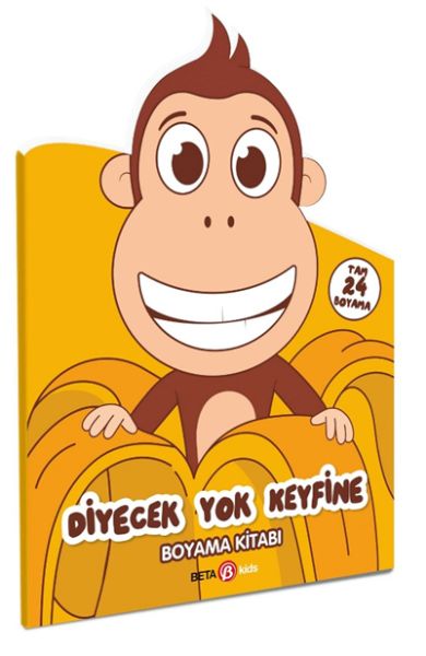 Kukuli Diyecek Yok Keyfine Boyama Kitabı