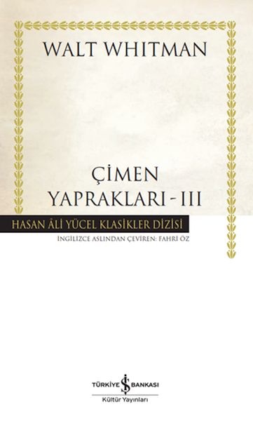 Çimen Yaprakları – III  Ciltli