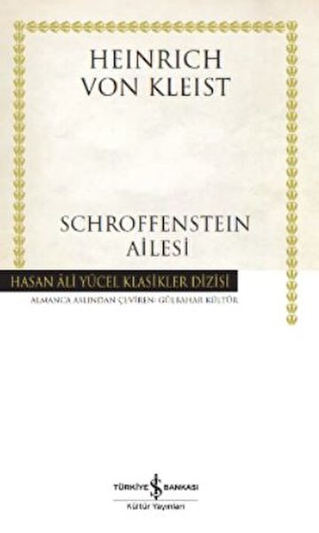 Schroffensteın Ailesi  Hasan Ali Yücel Klasikleri Ciltli