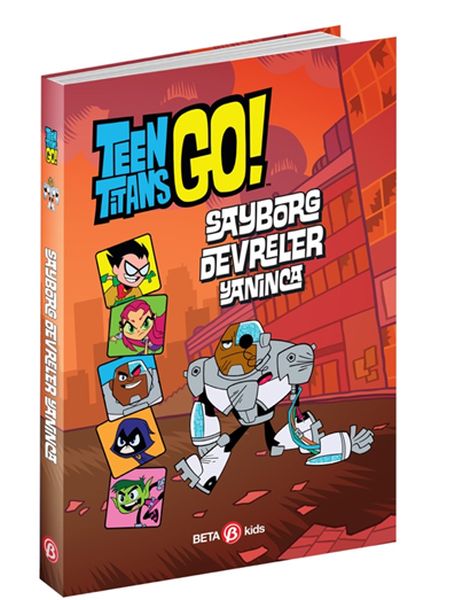 DC Comics Teen Titans Go Sayborg Devreler Yanınca