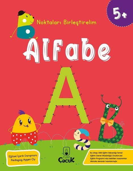 Noktaları Birleştirelim  Alfabe +5 Yaş