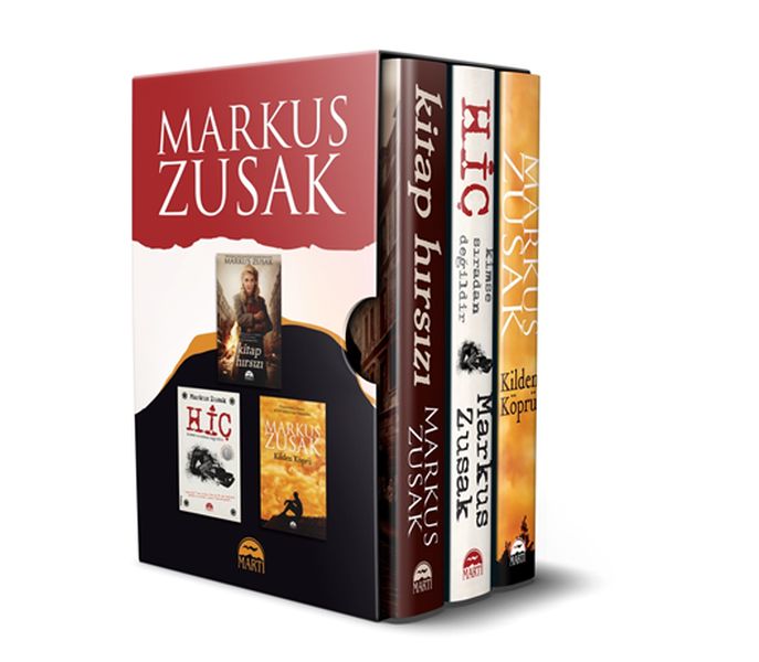 Markus Zusak Seti  3 Kitap Kutulu