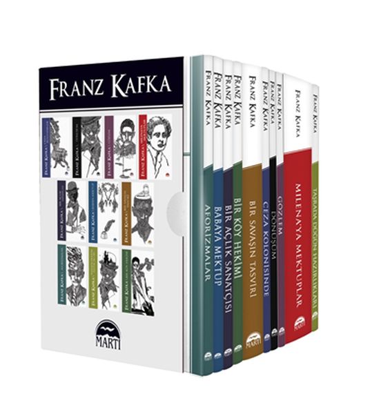 Franz Kafka Set 10 Kitap Takım