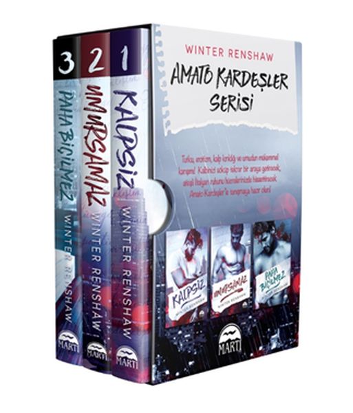 Amato Kardeşler Serisi 3 Kitap