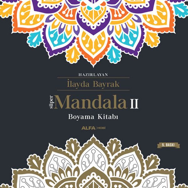 Mandala 2  Boyama Kitabı