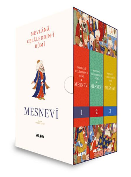 Mesnevi 123 Ciltli  Kutulu Set