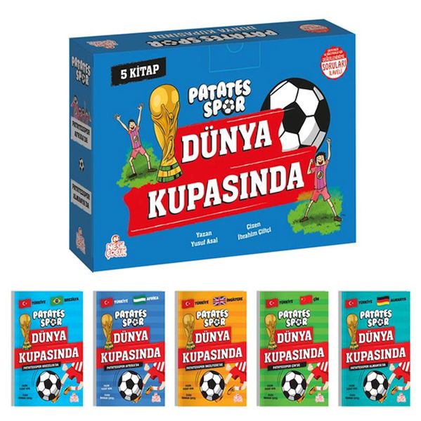 Patatesspor Dünya Kupasında5 Kitap + Soru Kitapçığı