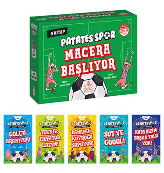 Patatesspor Macera Başlıyor 5 Kitap+Soru Kitapçığı