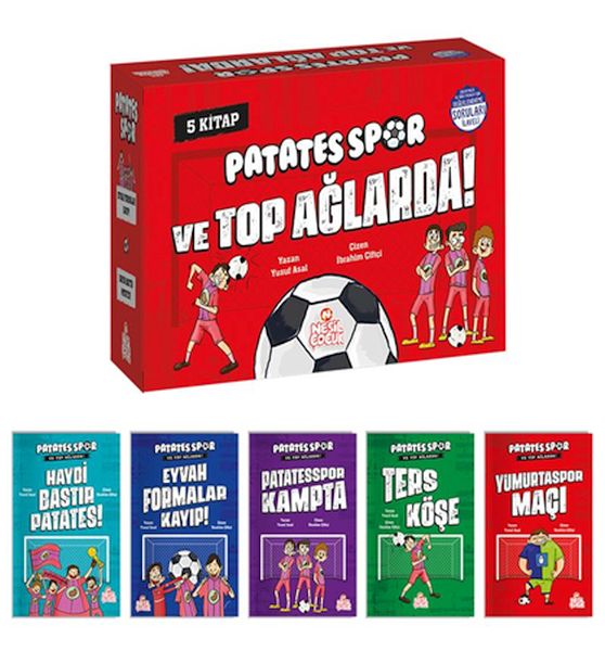 Patatesspor Ve Top Ağlarda 5 Kitap+Soru Kitapçığı