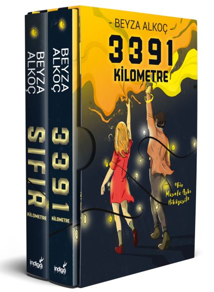 3391 KM Serisi 2 Kitap Kutulu Karton Kapak