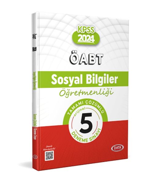 Data Öabt Sosyal Bilgiler Öğretmenliği Tamamı Çözümlü 5 Deneme Sınavı