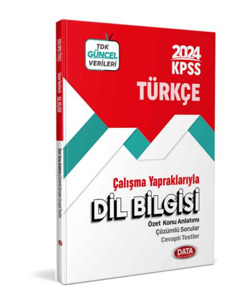 Data 2024 Kpss Çalışma Yapraklarıyla Dil Bilgisi