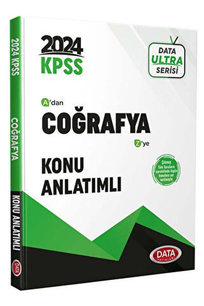 2024 Ultra Serisi KPSS Coğrafya Konu Anlatımı