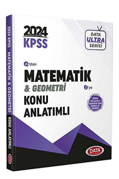 2024 KPSS Ultra Serisi Matematik  Geometri Konu Anlatımı