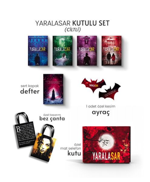 Yaralasar 4 Kitaplık Hediyeli Set Ciltli