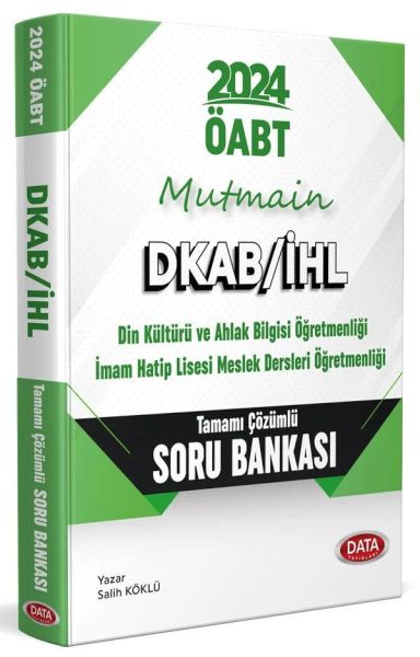 Data 2024 Öabt Mutmain Dkabİhl Tamamı Çözümlü Soru Bankası