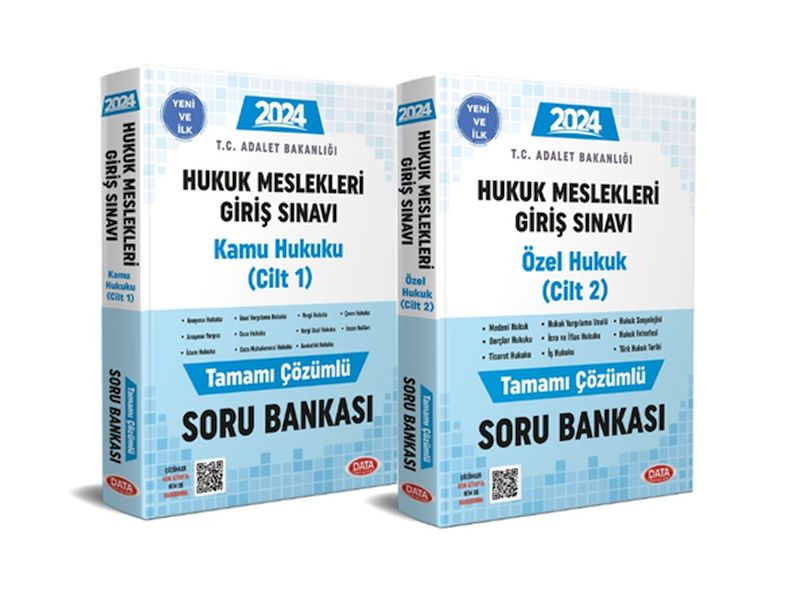 Data Hukuk Meslekleri Giriş Sınavına Hazırlık Tamamı Çözümlü Soru Bankası 12