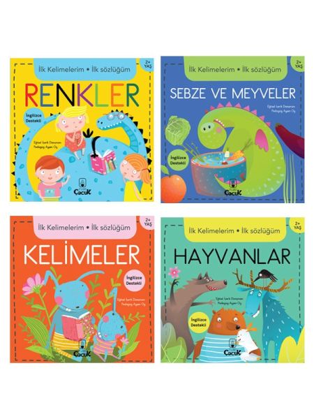 İlk Kelimelerim İlk Sözlüğüm Serisi Set