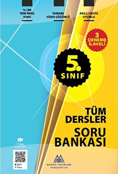 Marsis Yayınları 5 Sınıf Tüm Dersler Soru Bankası