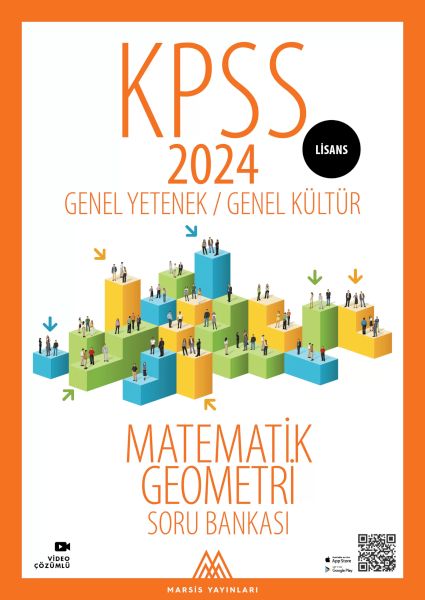 Marsis Yayınları KPSS Matematik Geometri Soru Bankası Lisans