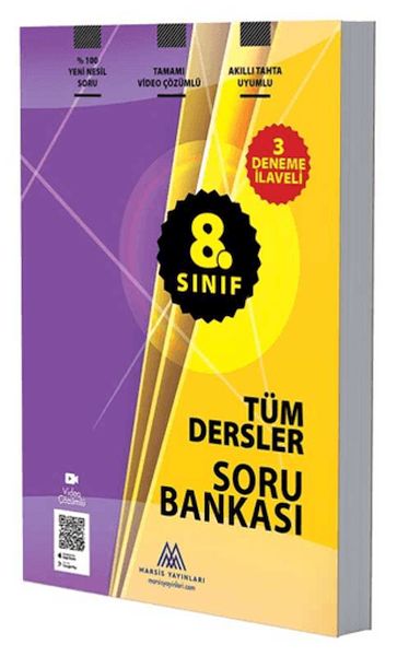 Marsis Yayınları 8 Sınıf Tüm Dersler Soru Bankası