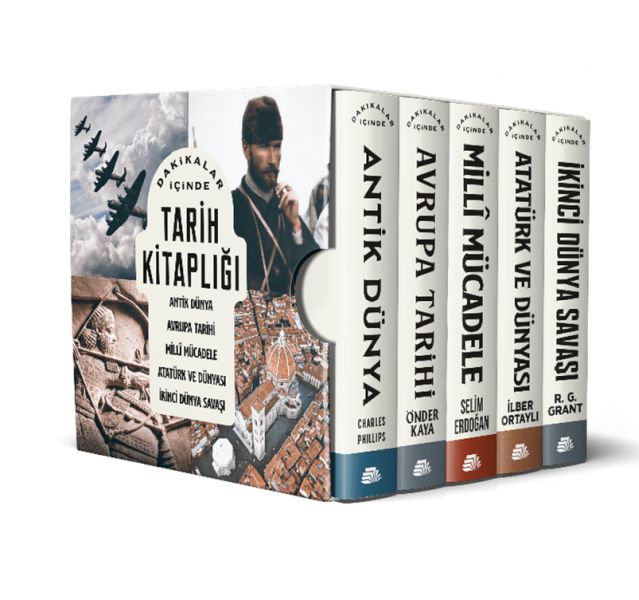 Dakikalar İçinde Tarih Kitaplığı 5 Kitap