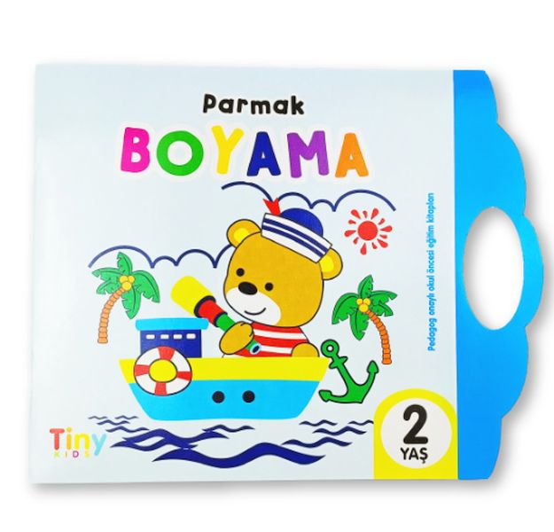 Parmak Boyama Kitabı  2 Yaş