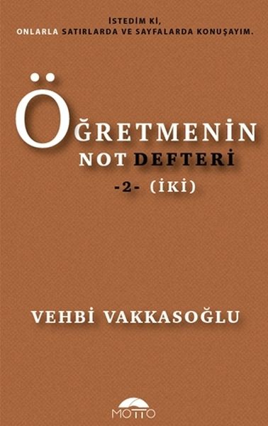 Öğretmenin Not Defteri 2 İki