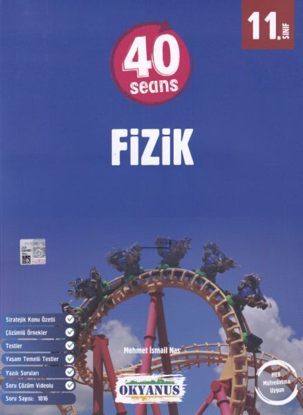 Okyanus 11 Sınıf 40 Seans Fizik Yeni