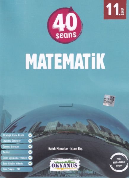 Okyanus 11 Sınıf 40 Seans Matematik Yeni